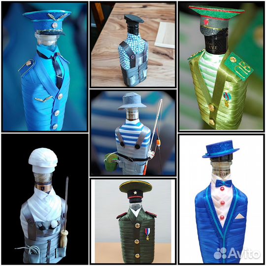 Декоративные бутылки