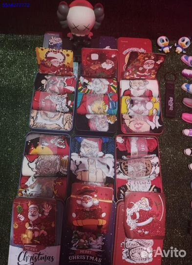 Носки новогодние в коробках