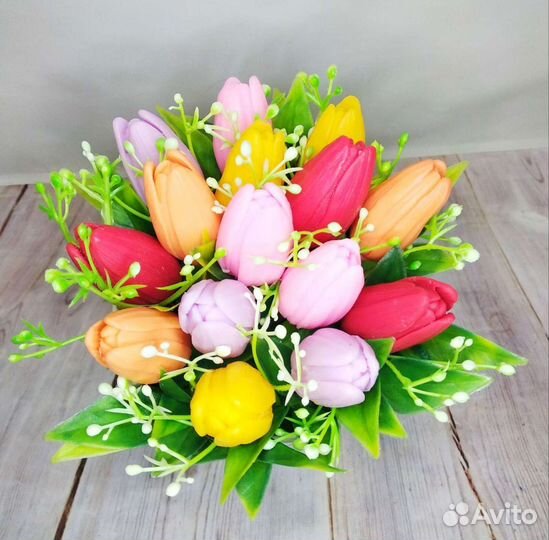 Моноформа для мыла тюльпаны2