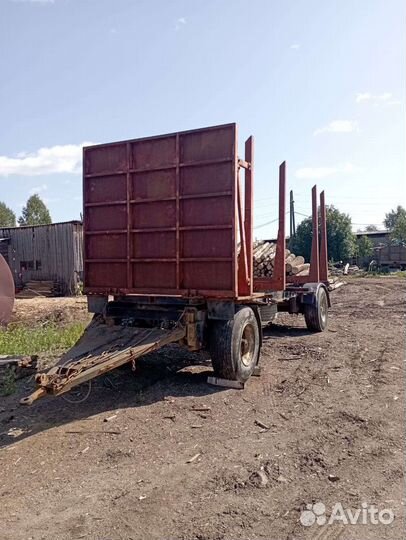 Прицеп лесовоз (сортиментовоз) Дизель-С 600845, 1991