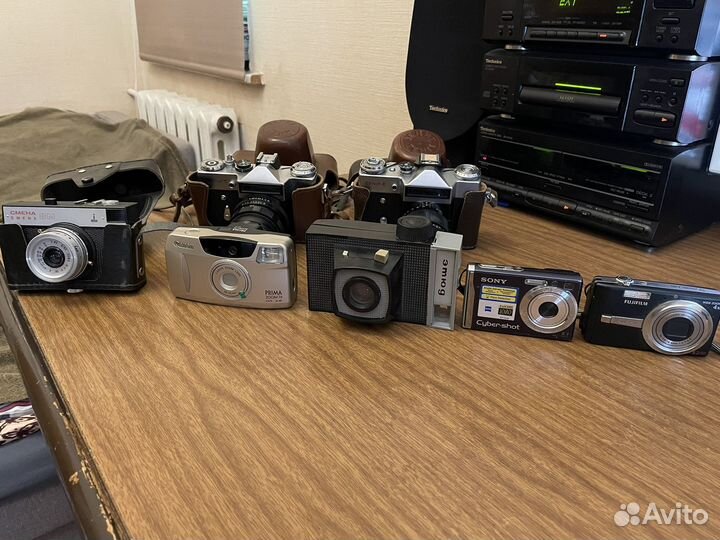 Фотоаппараты СССР Зенит,Смена,Этюд итд