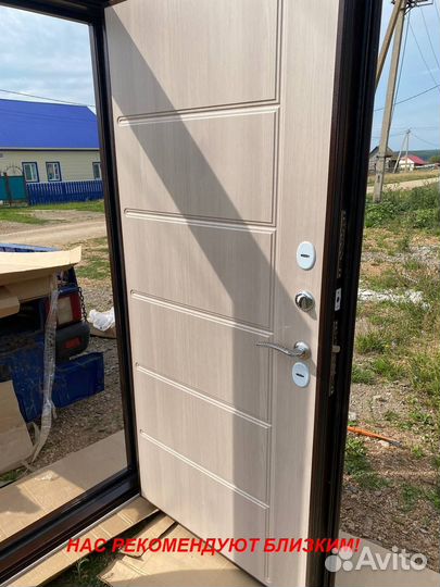 Толстая дверь входная с гарантией