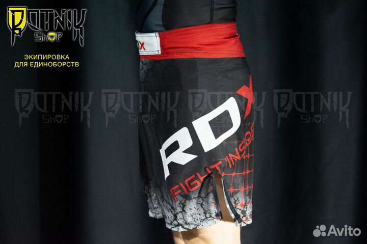 Шорты мма RDX kletka