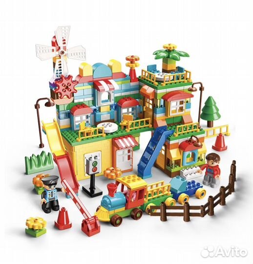 Большой Новый Конструктор 269 деталей lego duplo