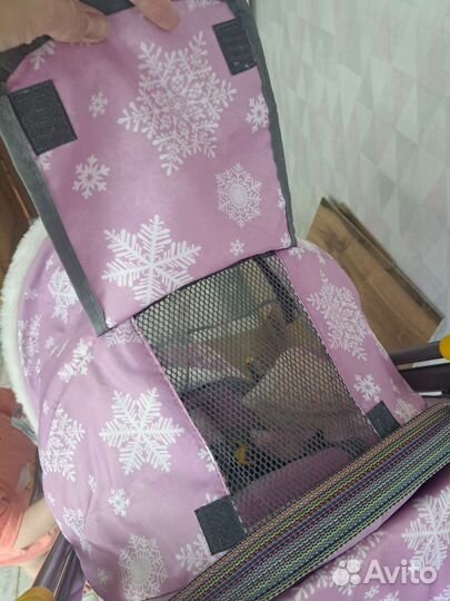 Коляска санки