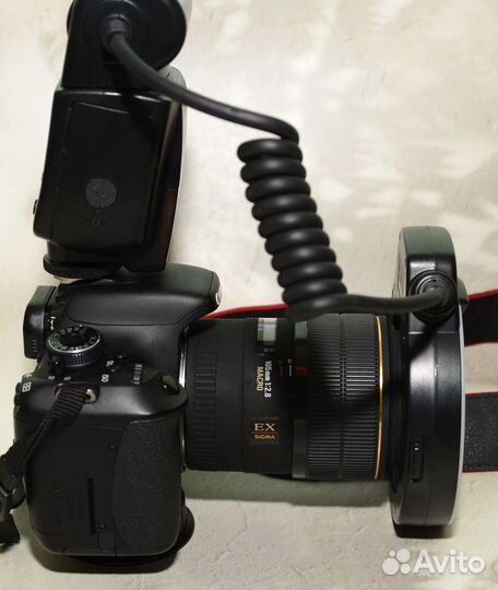 Canon 600D/Sigma 105mm macro для дентальной съемки