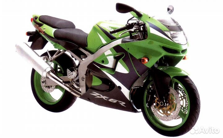 В разбор Kawasaki ZX 600 Ninja ZX6R 1998 - 1999