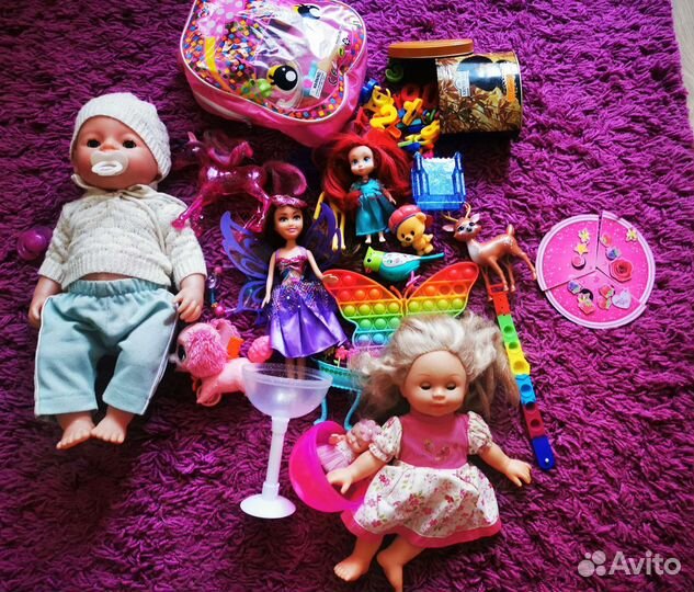 Пакет с игрушками бесплатно