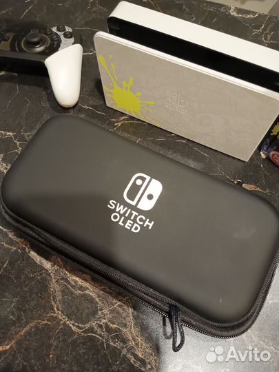 Nintendo switch oled Splatoon edition