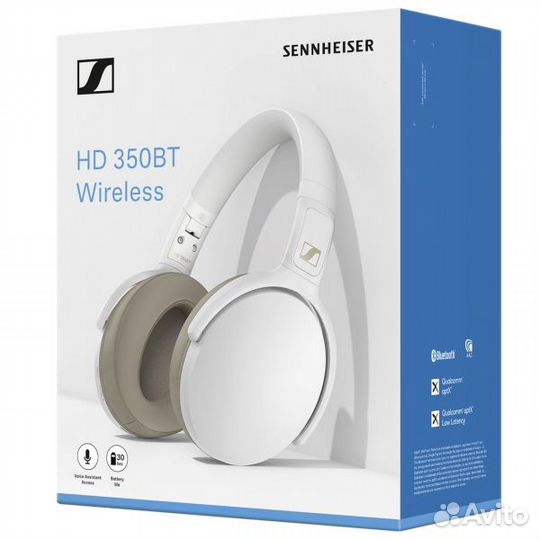 Наушники Sennheiser HD 350BT white