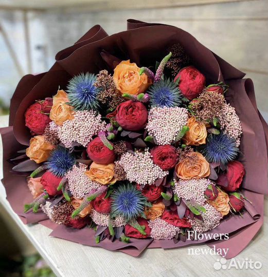 101 роза 51 роза Пионовидные розы Доставка