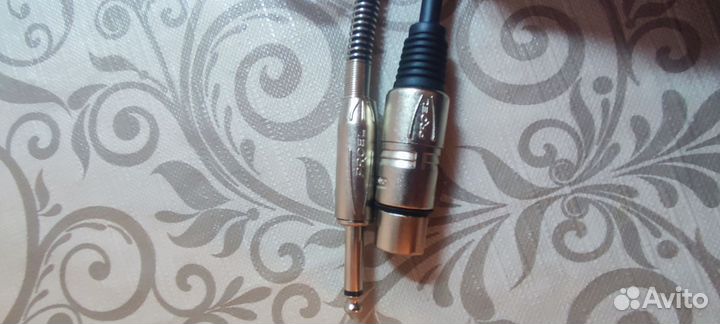Шнур proel Jack 6,3 mm -xlr