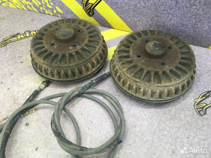 Механизм Щит стояночного тормоза Барабан Ларгус