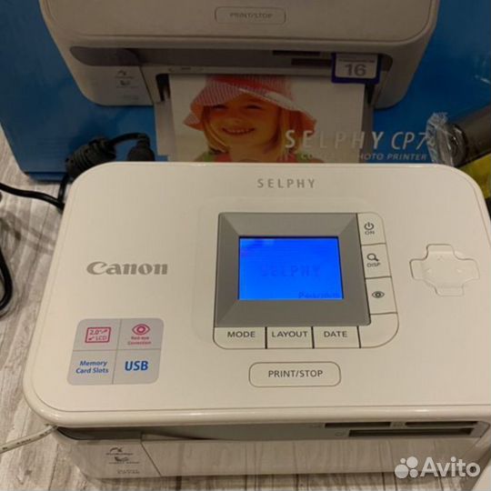 Фотопринтер canon selphy cp740