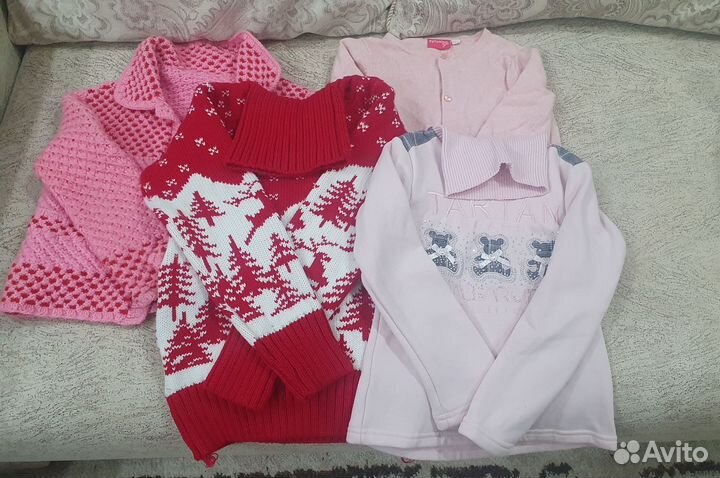 Вещи пакетом на девочку 104-116