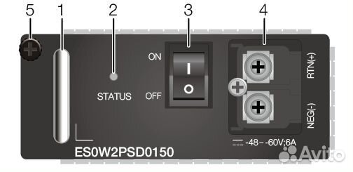 Новые блоки питания Huawei ES0W2PSD0150