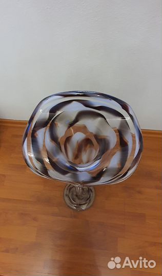 Ваза цветное стекло