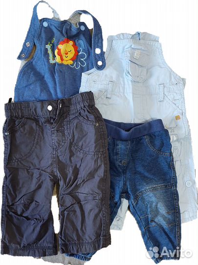 Вещи пакетом мальчик до года