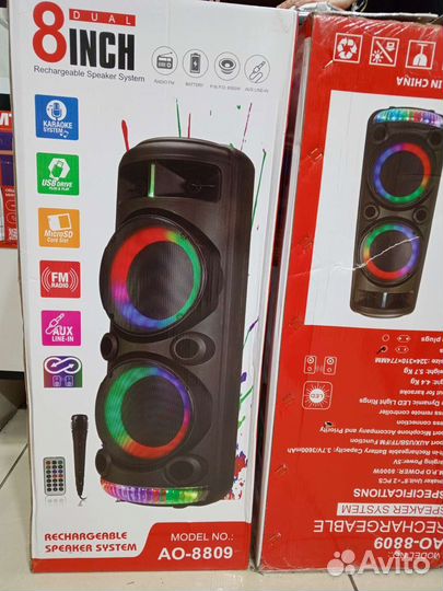 Блютуз колонка