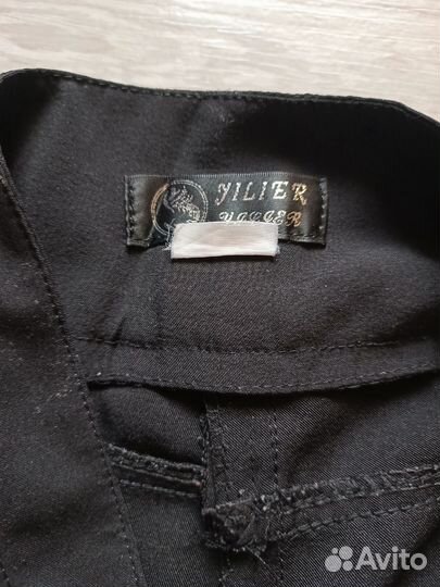 Женские брюки на широком поясе 44-46