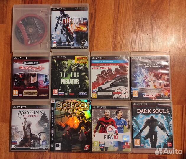 Игры для Sony PlayStation 3 PS3