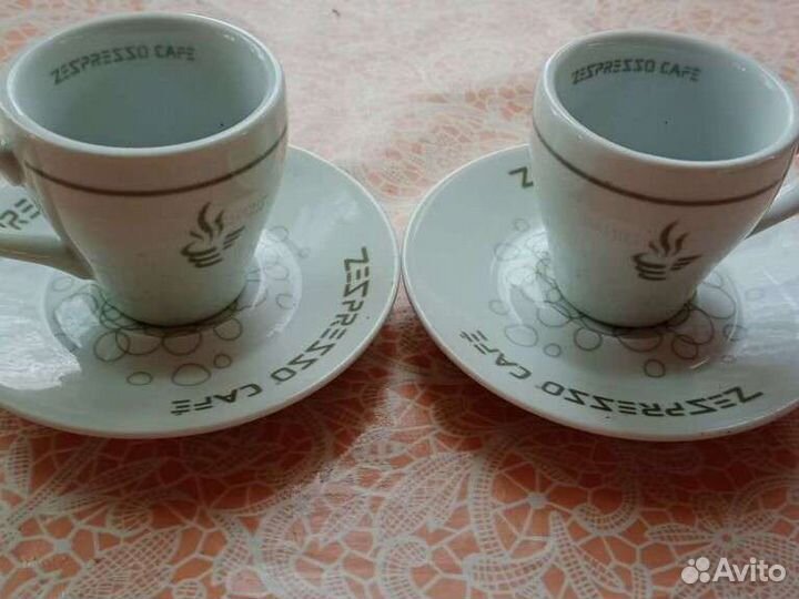 Посуда бу кофейник, молочник, кофейная пара