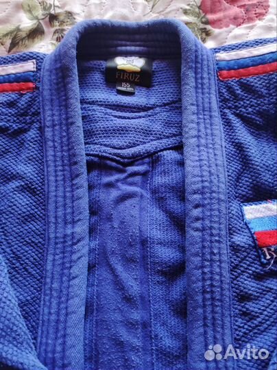 Кимоно для дзюдо синее