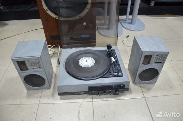 Музыкальный комбайн с винилом Сонет 208 С-2