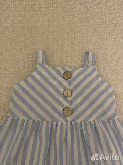 Платье 9-12мес;12-18 мес.Панамка