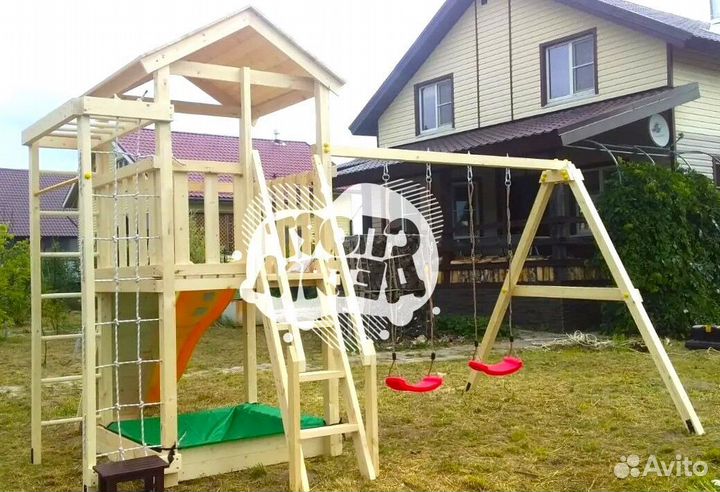 Детская площадка, спортивный комплекс