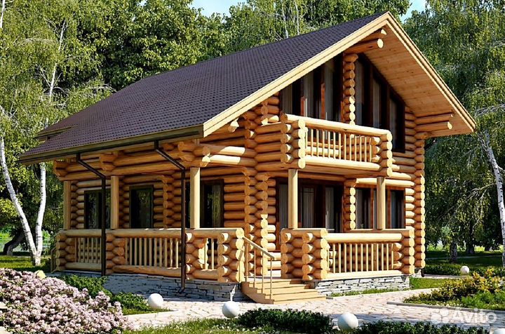 Строительство сруба дома