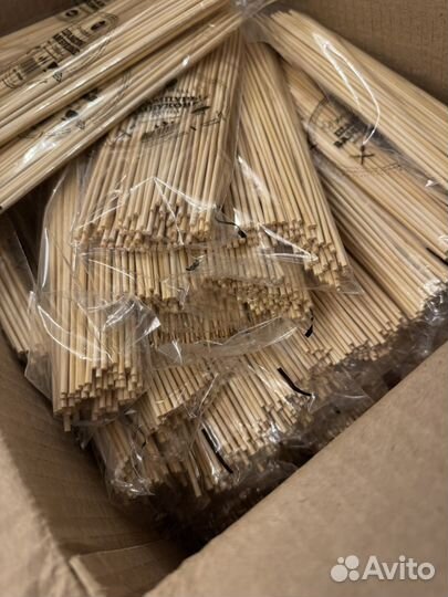 Шпажки 20 см бамбуковые 100шт 1 упаковка
