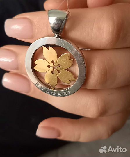 Bvlgari tondo оригинал кулон