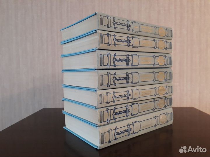 Книги 7 томов Сочинения капитана Марриэта