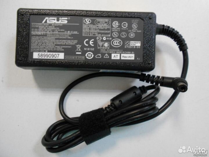 Зарядное устройство для ноутбука Asus 4.74А 90W