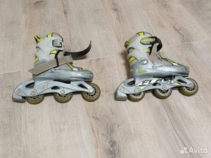 Роликовые коньки larsen ролики раздвижные 26-29