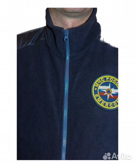 Мужская флисовая куртка мчс