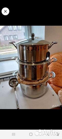 Кастрюли нержавейка