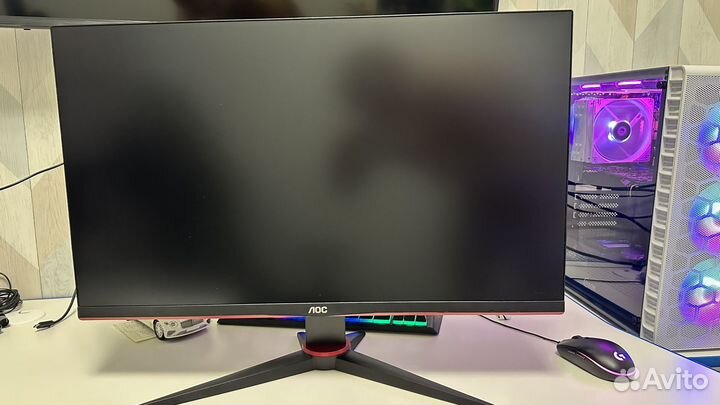 Монитор Игровой AOC Q27G2U/BK черный