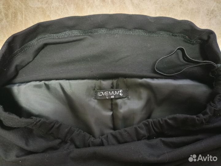 Брюки для беременных 46рр на синтепоне