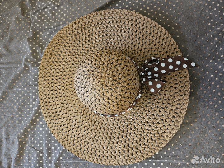 Шляпа женская пляжная