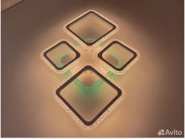 Светодиодная люстрая на 12кв\м