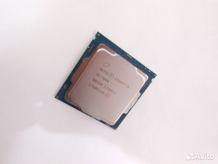 Intel Core i5-7600 LGA1151, 4 x 3500 мгц