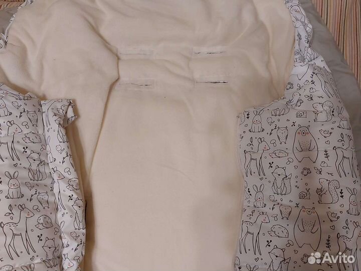 Зимний конверт в коляску