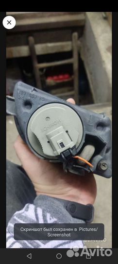 Противотуманная фара Nissan primera p12