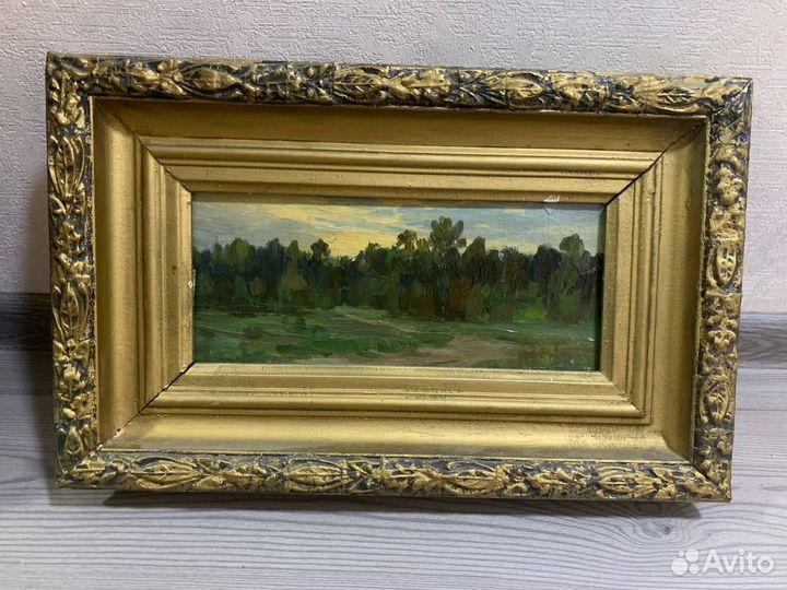 Карина маслом миниатюра