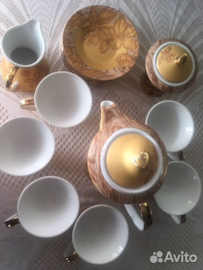 Сервиз чайный,новый
