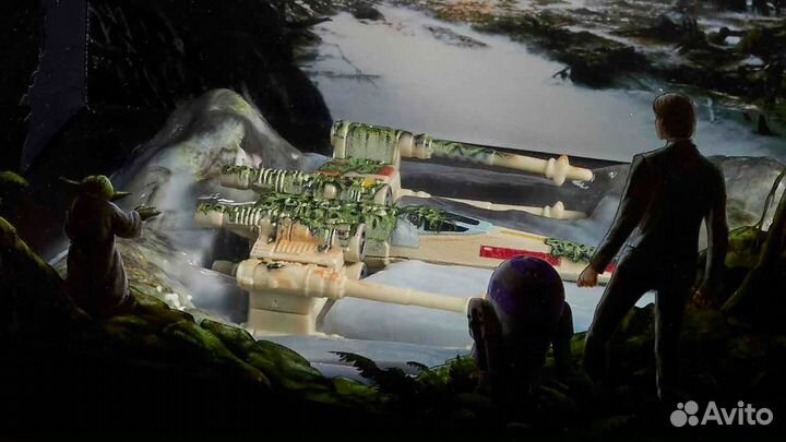 Диорама Star Wars X-Wing Hot Wheels