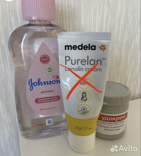 Судокрем и масло