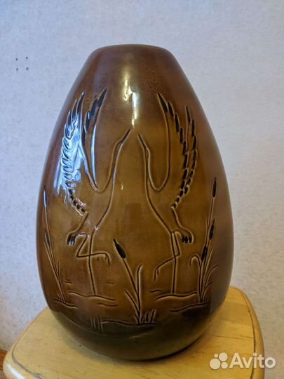 Ваза напольная керамическая